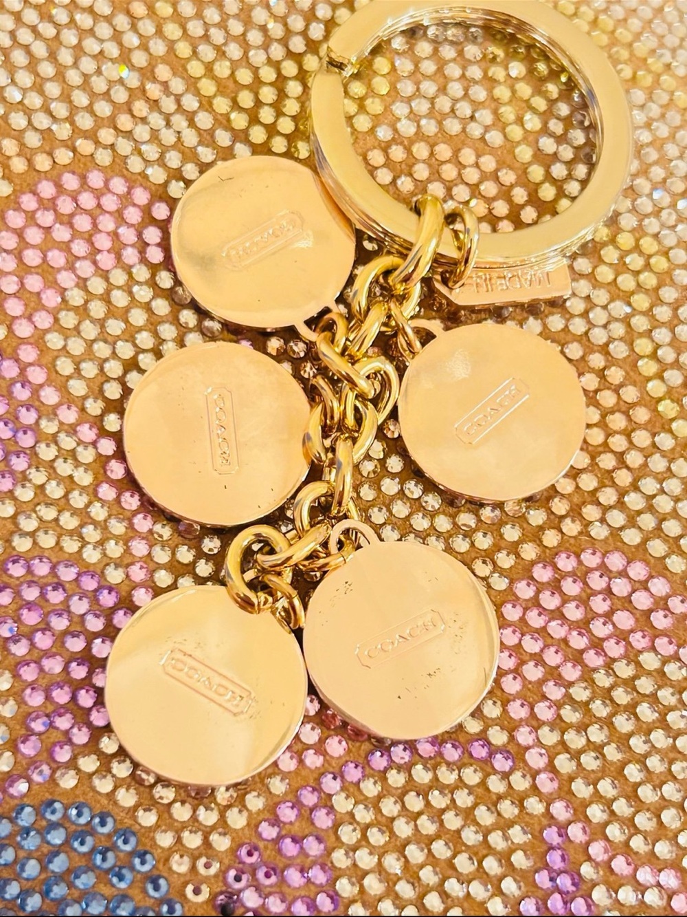 NWOT Coach Y2K Lucky Charm Keychain/ Bag Charm - Picture 8 of 11